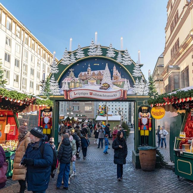 Weihnachtsmarkt in Leipzig