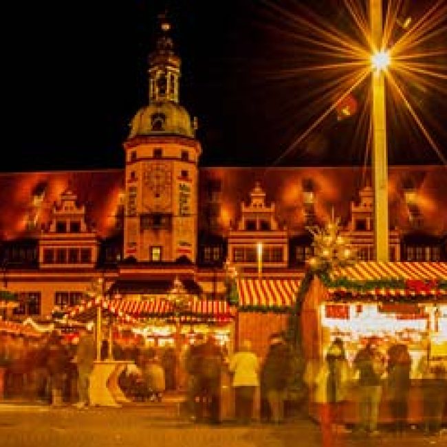 Weihnachtsmarkt in Leipzig