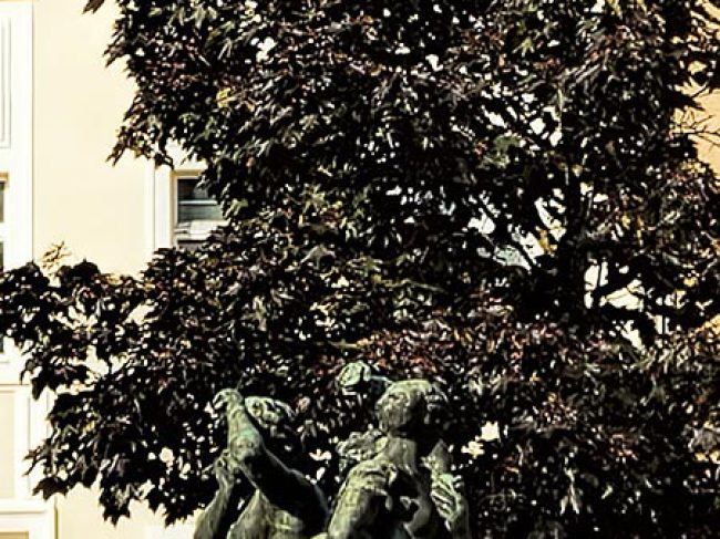 Der Marktfrauenbrunnen in Zittau