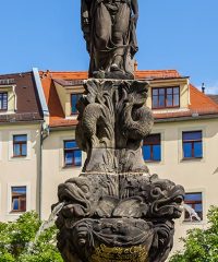 Der Samariterbrunnen in Zittau