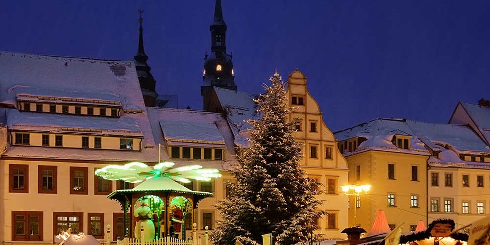 Weihnachtsmarkt in Freiberg